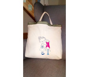 Stickserie - Sewing Girls